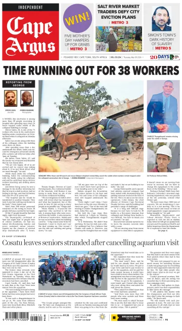 Cape Argus (PM Edition) - 9 May 2024