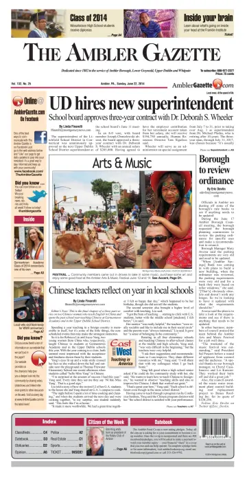 The Ambler Gazette - 22 Jun 2014