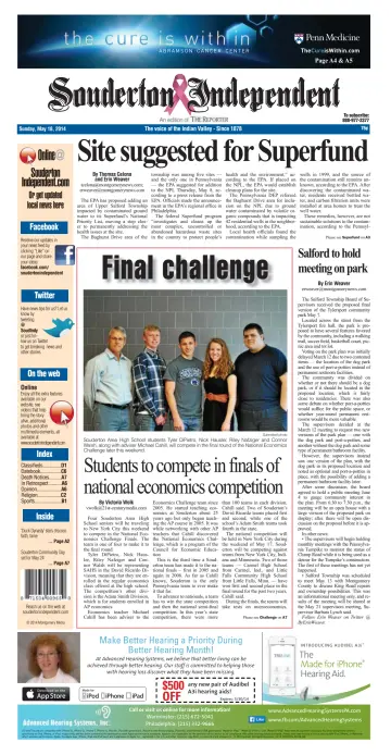 Souderton Independent - 18 May 2014