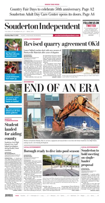 Souderton Independent - 17 May 2015
