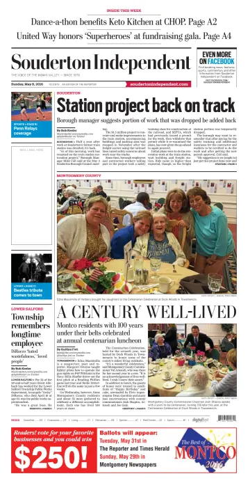 Souderton Independent - 8 May 2016