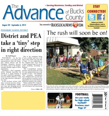 The Advance of Bucks County - 30 Aug 2012