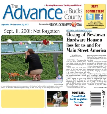 The Advance of Bucks County - 20 Sep 2012