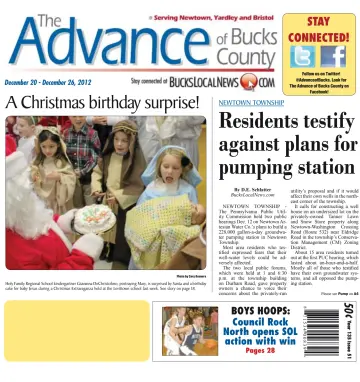The Advance of Bucks County - 20 Dec 2012