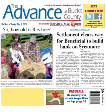 The Advance of Bucks County - 5 May 2013
