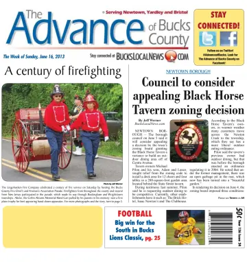 The Advance of Bucks County - 16 Jun 2013