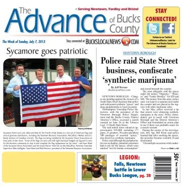 The Advance of Bucks County - 7 Jul 2013