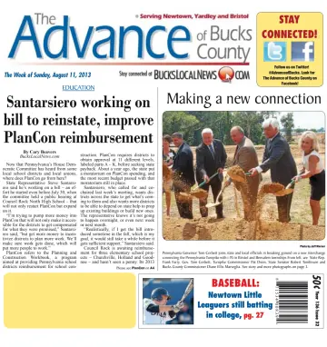 The Advance of Bucks County - 11 Aug 2013