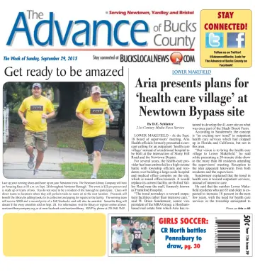 The Advance of Bucks County - 29 Sep 2013