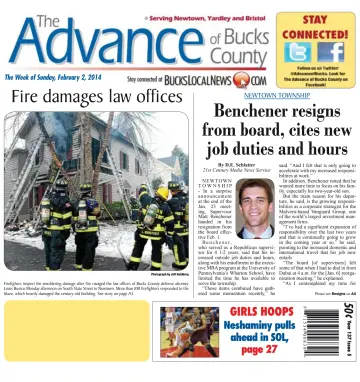 The Advance of Bucks County - 2 Feb 2014