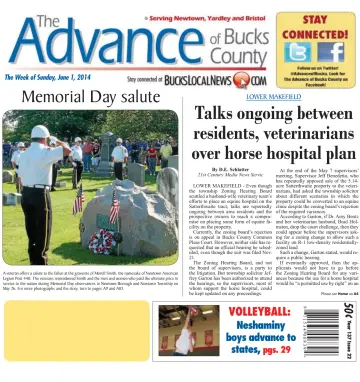 The Advance of Bucks County - 1 Jun 2014