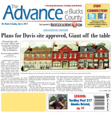The Advance of Bucks County - 6 Jul 2014