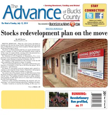 The Advance of Bucks County - 13 Jul 2014