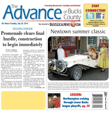 The Advance of Bucks County - 20 Jul 2014
