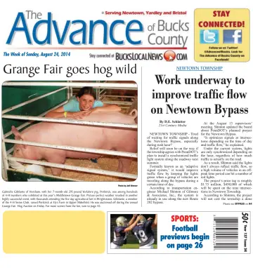 The Advance of Bucks County - 24 Aug 2014
