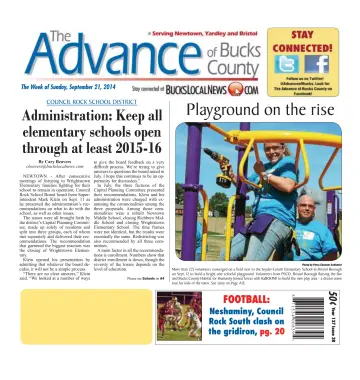 The Advance of Bucks County - 21 Sep 2014