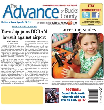The Advance of Bucks County - 28 Sep 2014