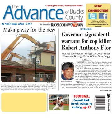 The Advance of Bucks County - 12 Oct 2014
