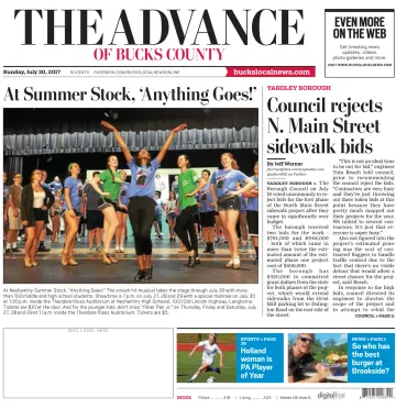 The Advance of Bucks County - 30 Jul 2017
