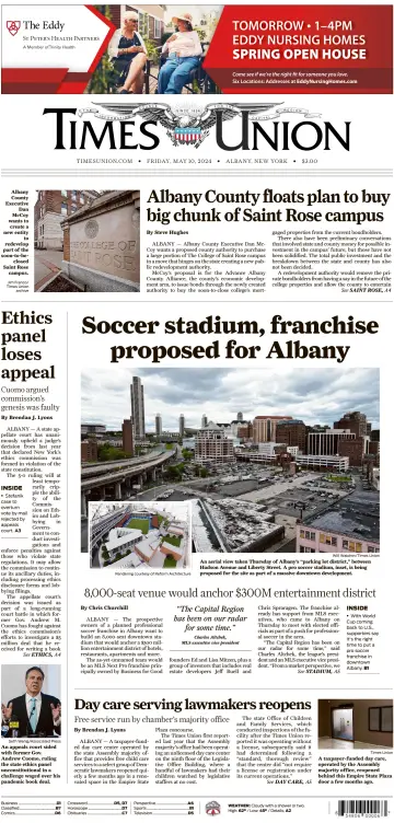 Albany Times Union - 10 May 2024