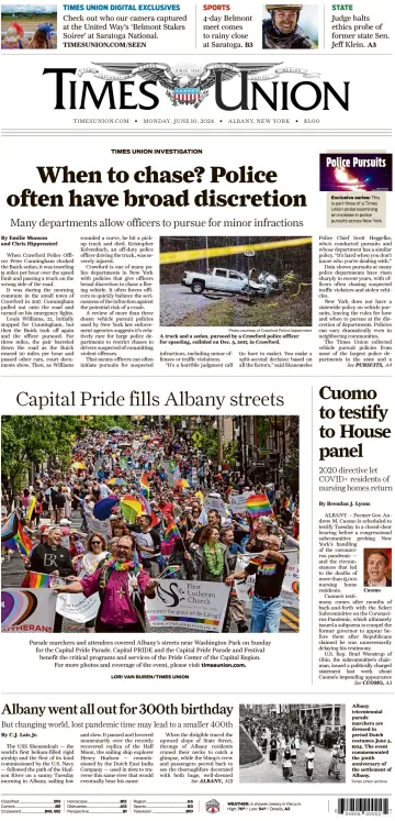 Albany Times Union - 10 juin 2024