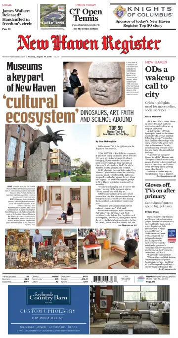 New Haven Register (Sunday) (New Haven, CT) - 19 Aug 2018