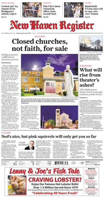 New Haven Register (Sunday) (New Haven, CT) - 20 Jan 2019