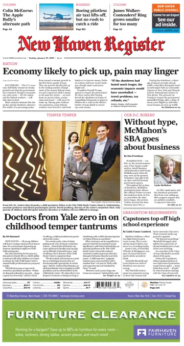 New Haven Register (Sunday) (New Haven, CT) - 27 Jan 2019