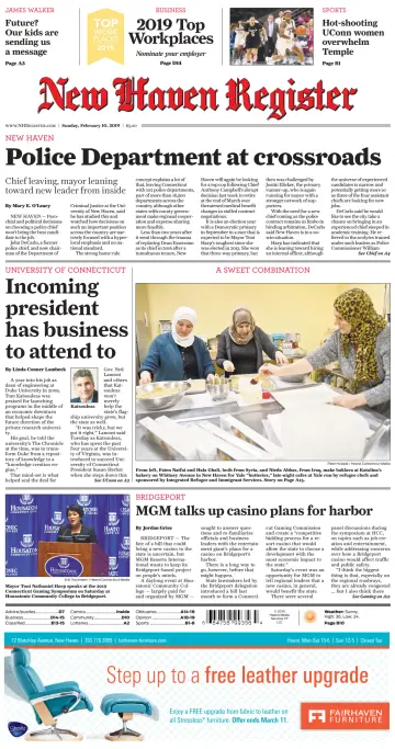 New Haven Register (Sunday) (New Haven, CT) - 10 Feb 2019