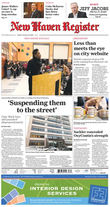 New Haven Register (Sunday) (New Haven, CT) - 24 Feb 2019