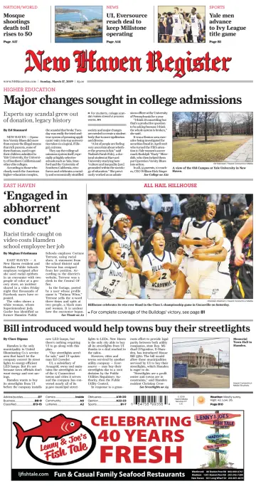 New Haven Register (Sunday) (New Haven, CT) - 17 Mar 2019