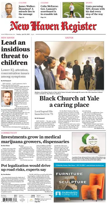 New Haven Register (Sunday) (New Haven, CT) - 21 Apr 2019
