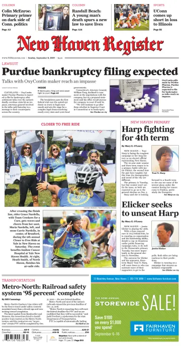New Haven Register (Sunday) (New Haven, CT) - 8 Sep 2019
