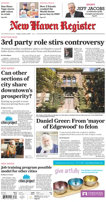 New Haven Register (Sunday) (New Haven, CT) - 6 Oct 2019