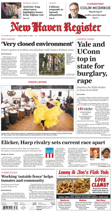 New Haven Register (Sunday) (New Haven, CT) - 13 Oct 2019