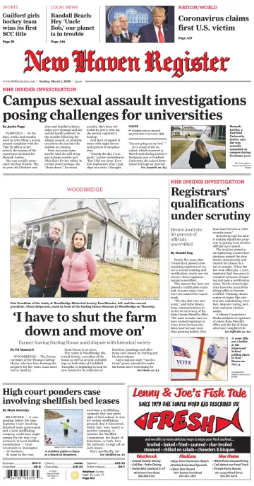 New Haven Register (Sunday) (New Haven, CT) - 1 Mar 2020