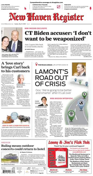 New Haven Register (Sunday) (New Haven, CT) - 10 May 2020