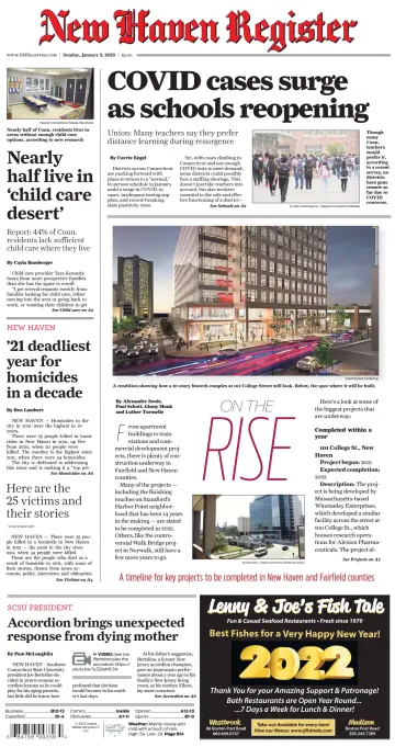 New Haven Register (Sunday) (New Haven, CT) - 2 Jan 2022