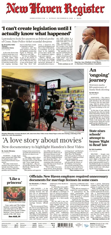 New Haven Register (Sunday) (New Haven, CT) - 10 12월 2023
