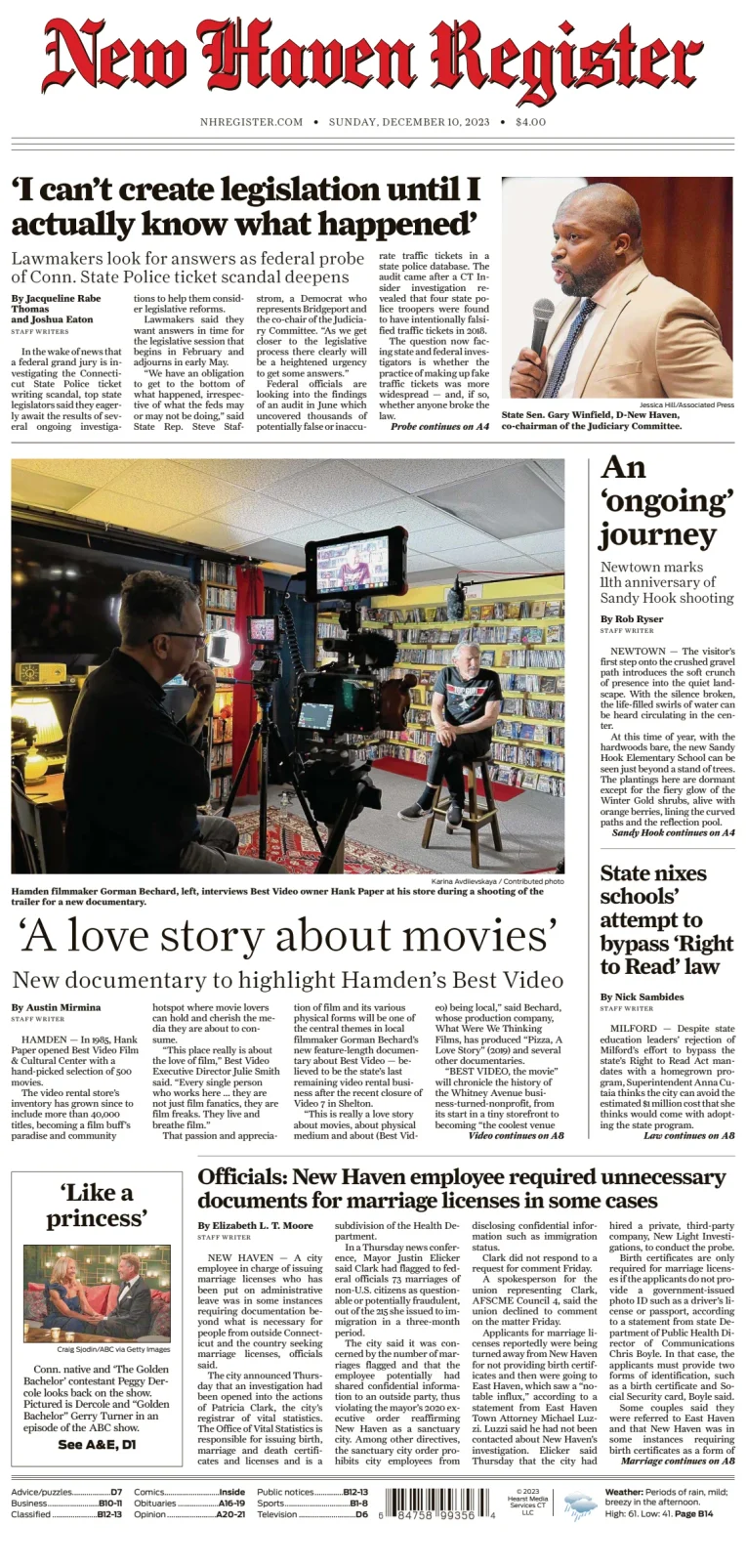New Haven Register (Sunday) (New Haven, CT)