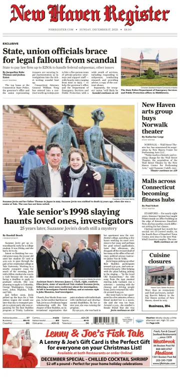 New Haven Register (Sunday) (New Haven, CT) - 17 12월 2023
