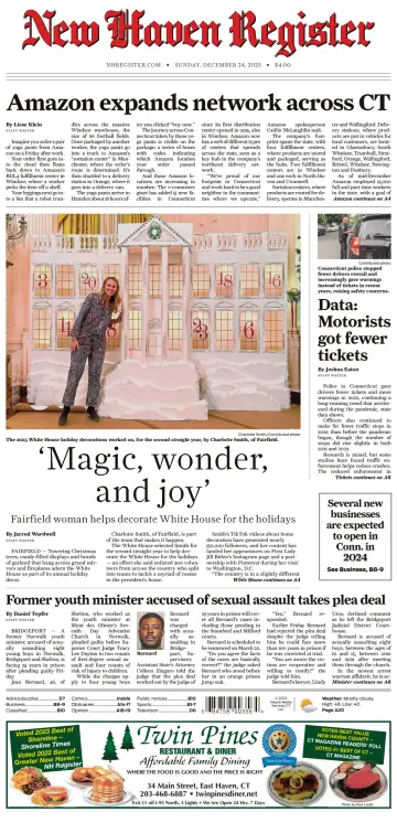 New Haven Register (Sunday) (New Haven, CT) - 24 十二月 2023