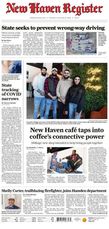 New Haven Register (Sunday) (New Haven, CT) - 21 1월 2024