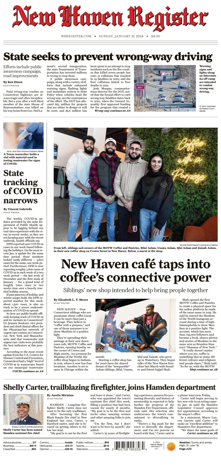 New Haven Register (Sunday) (New Haven, CT)