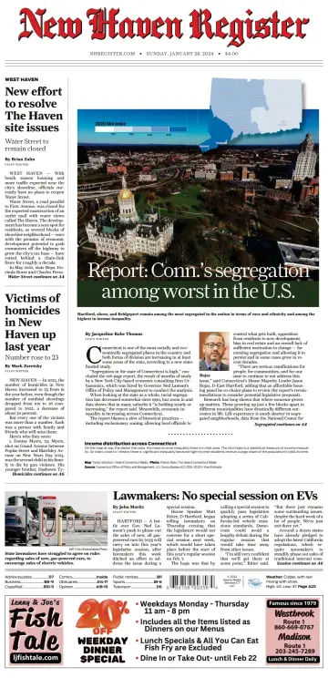 New Haven Register (Sunday) (New Haven, CT) - 28 1월 2024