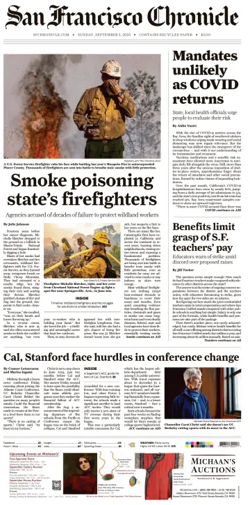 San Francisco Chronicle - (Sunday) - 3 Sep 2023