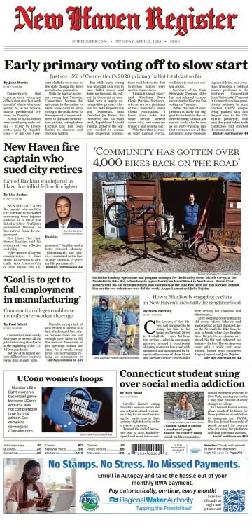 New Haven Register (New Haven, CT) - 2 Apr 2024