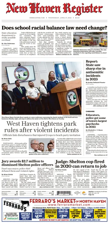 New Haven Register (New Haven, CT) - 17 abr. 2024