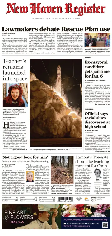 New Haven Register (New Haven, CT) - 26 Apr. 2024