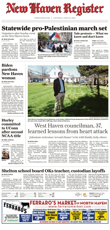 New Haven Register (New Haven, CT) - 27 abr. 2024